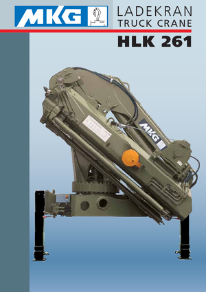 Grúas de carga hidráulicas MKG HLK 261 a7 