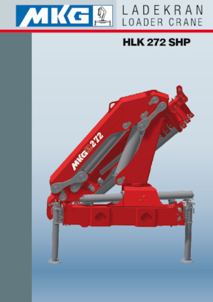Grúas de carga hidráulicas MKG HLK 272 SHP a4