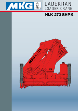 Grúas de carga hidráulicas MKG HLK 272 SHP K a5