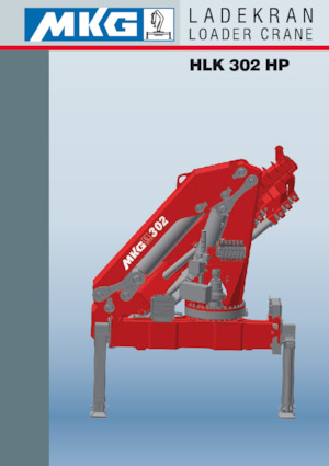 Grúas de carga hidráulicas MKG HLK 302 HP a4