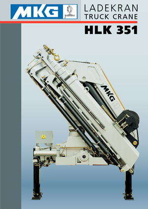 Grúas de carga hidráulicas MKG HLK 351 a3