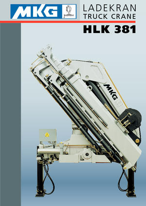 Grúas de carga hidráulicas MKG HLK 381 HP a1