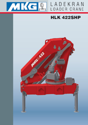 Grúas de carga hidráulicas MKG HLK 422 SHP a3