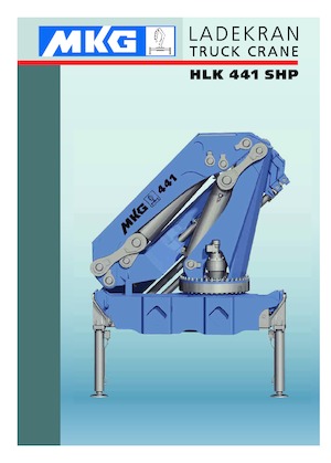 Grúas de carga hidráulicas MKG HLK 441 SHP a4 