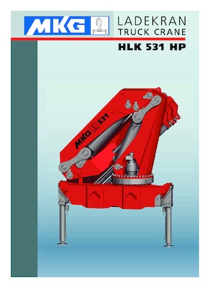 Grúas de carga hidráulicas MKG HLK 531 HP a4