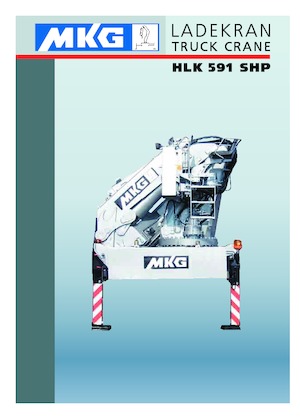 Grúas de carga hidráulicas MKG HLK 591 SHP a2 