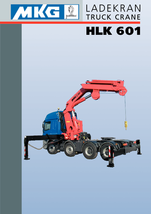 Grúas de carga hidráulicas MKG HLK 601 a4