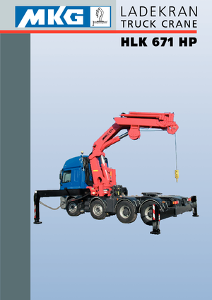 Grúas de carga hidráulicas MKG HLK 671 HP a5