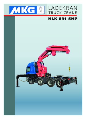 Grúas de carga hidráulicas MKG HLK 691 SHP a2 