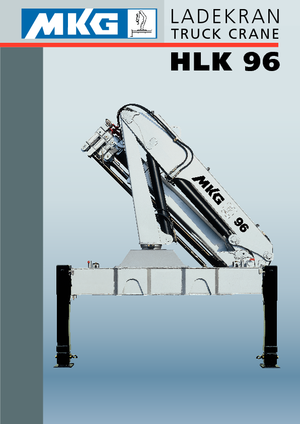 Grúas de carga hidráulicas MKG HLK 96 a2 