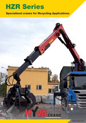 Grúas de carga hidráulicas Hyva Crane HZR100 L0 