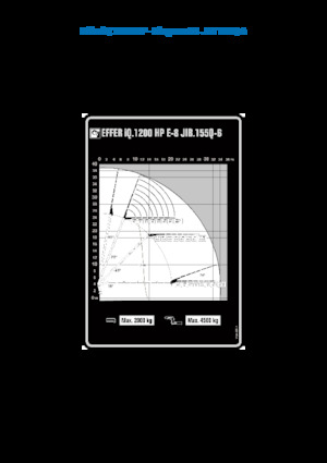 Grúas de carga hidráulicas Effer IQ.1200 HP E8