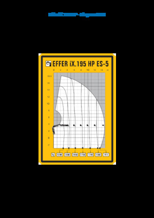 Grúas de carga hidráulicas Effer IX.195 HP ES5