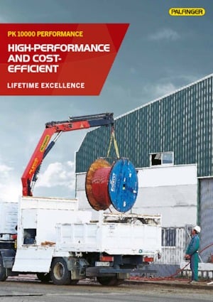 Grúas de carga hidráulicas Palfinger PK 10000 B