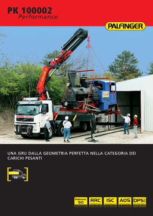 Grúas de carga hidráulicas Palfinger PK 100002 HPLS D