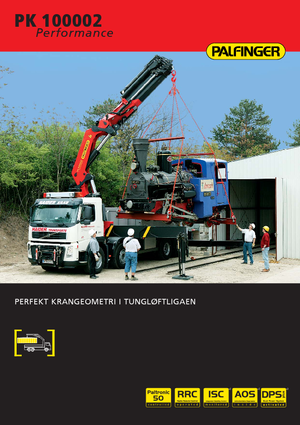 Grúas de carga hidráulicas Palfinger PK 100002 HPLS D