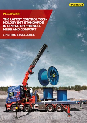 Grúas de carga hidráulicas Palfinger PK 110002 SH H