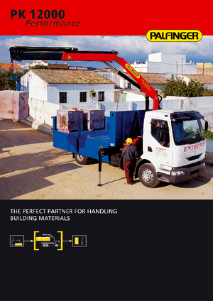 Grúas de carga hidráulicas Palfinger PK 12000 B