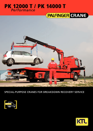 Grúas de carga hidráulicas Palfinger PK 12000 TB