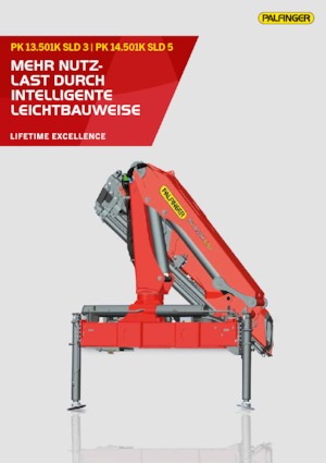 Grúas de carga hidráulicas Palfinger PK 14.501K SLD 5