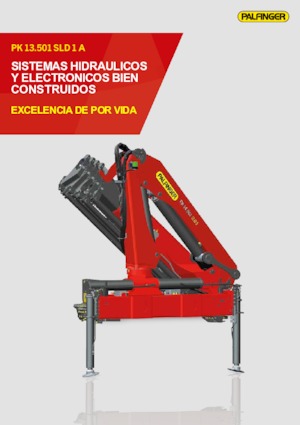 Grúas de carga hidráulicas Palfinger PK 13.501 SLD 1