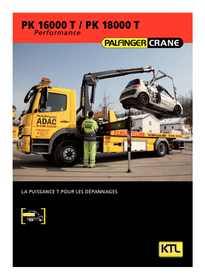 Grúas de carga hidráulicas Palfinger PK 18000 TC  HPLS