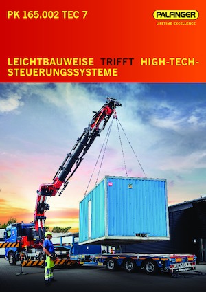 Grúas de carga hidráulicas Palfinger PK 165.002 TEC 7 H 