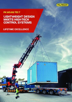 Grúas de carga hidráulicas Palfinger PK 165.002 TEC 7 H 