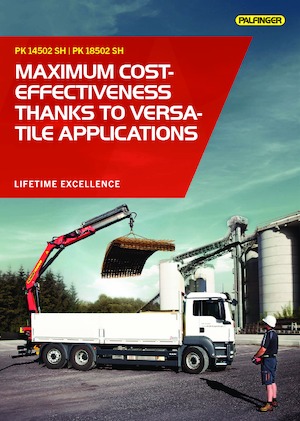 Grúas de carga hidráulicas Palfinger PK 18502 SH E
