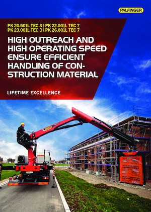 Grúas de carga hidráulicas Palfinger PK 23.001L TEC 3 C