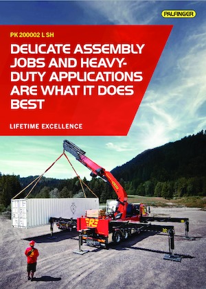 Grúas de carga hidráulicas Palfinger PK 200002 L-SH G