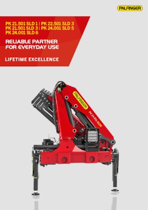 Grúas de carga hidráulicas Palfinger PK 21.501 SLD 3 B