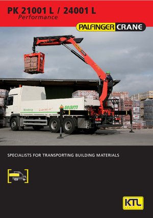 Grúas de carga hidráulicas Palfinger PK 24001 LB 4  HPLS