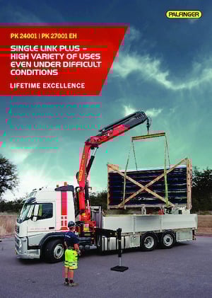 Grúas de carga hidráulicas Palfinger PK 27001-EH F