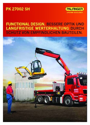 Grúas de carga hidráulicas Palfinger PK 27002 SH C