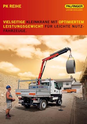 Grúas de carga hidráulicas Palfinger PK 2900 A