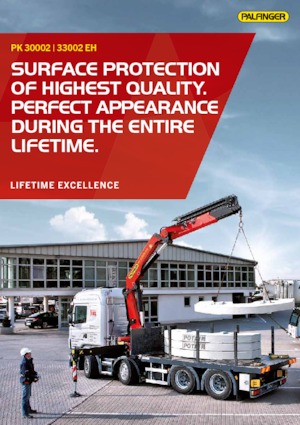 Grúas de carga hidráulicas Palfinger PK 30002 E