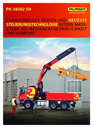 Grúas de carga hidráulicas Palfinger PK 34002 SH G