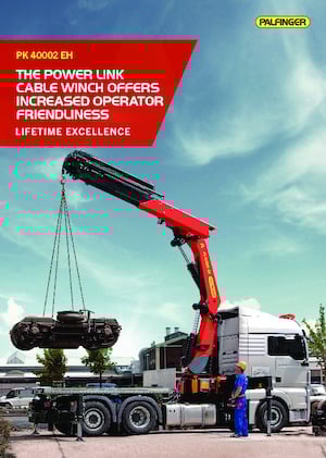 Grúas de carga hidráulicas Palfinger PK 40002 EH G