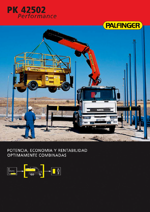 Grúas de carga hidráulicas Palfinger PK 42502 HPLS B
