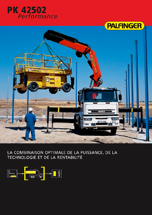 Grúas de carga hidráulicas Palfinger PK 42502 HPLS B