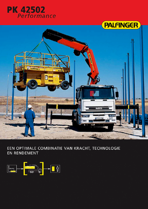 Grúas de carga hidráulicas Palfinger PK 42502 HPLS B