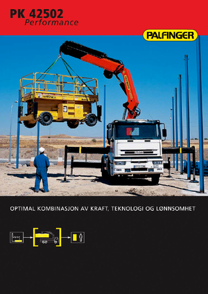 Grúas de carga hidráulicas Palfinger PK 42502 HPLS B