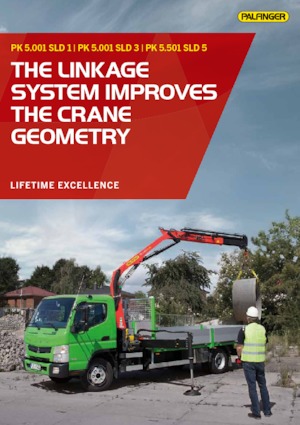 Grúas de carga hidráulicas Palfinger PK 5.001 SLD 3 C