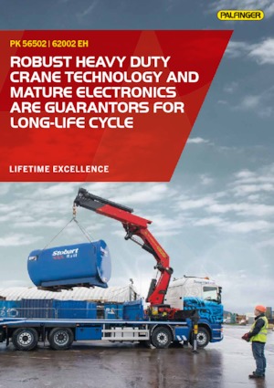 Grúas de carga hidráulicas Palfinger PK 62002 EH E