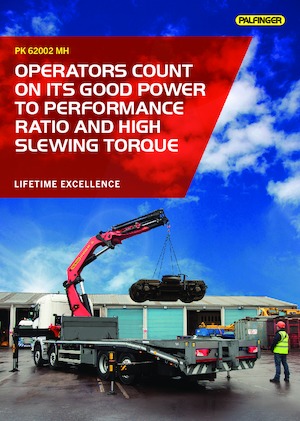 Grúas de carga hidráulicas Palfinger PK 62002 MH E
