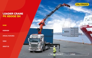Grúas de carga hidráulicas Palfinger PK 65002 SH A