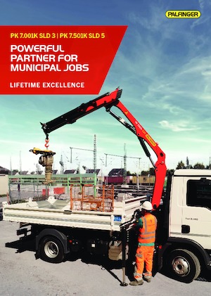Grúas de carga hidráulicas Palfinger PK 7.501K SLD 5 A