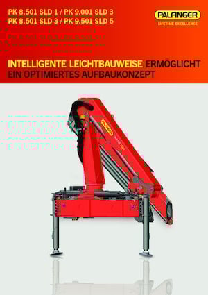 Grúas de carga hidráulicas Palfinger PK 8.501 SLD 3 B