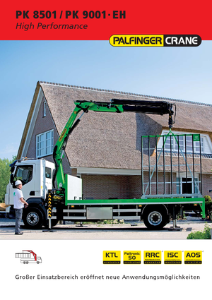 Grúas de carga hidráulicas Palfinger PK 8501